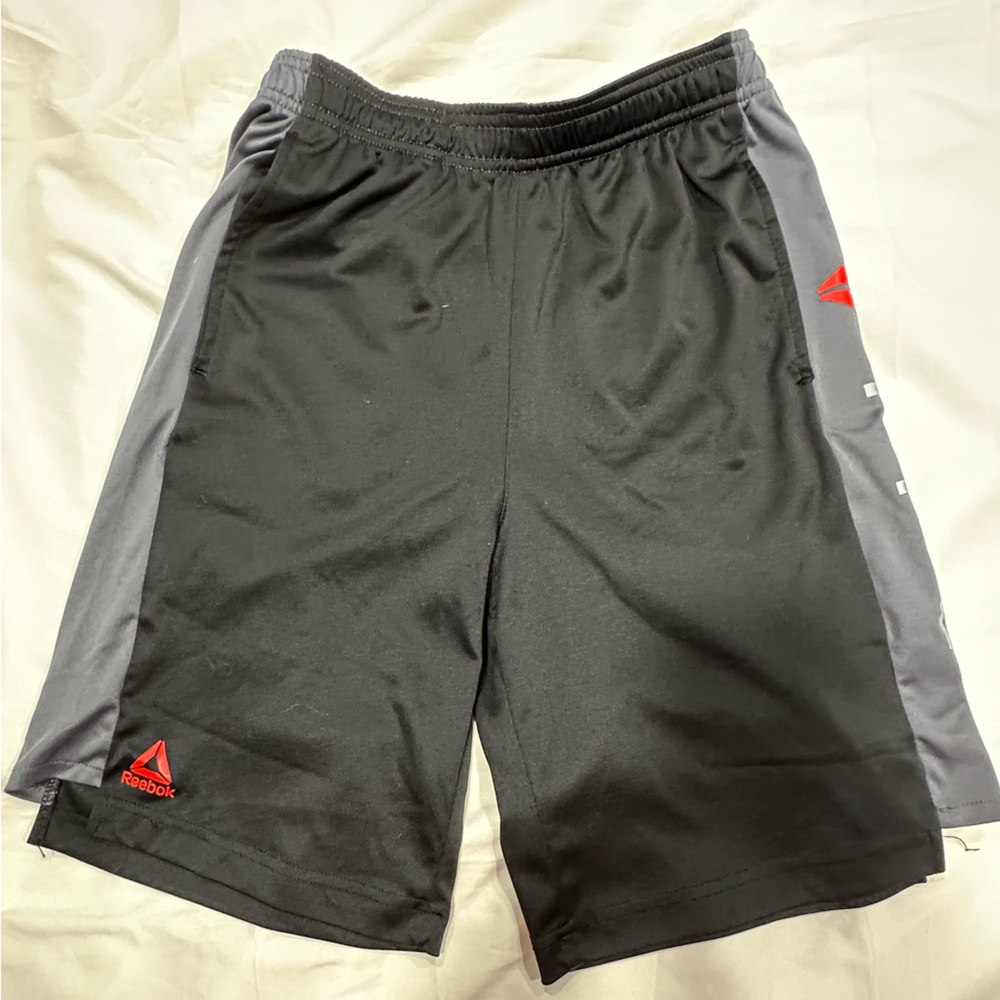 Reebok Black and Gray Boys Shorts